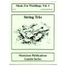 String trio music for wedding vol 1