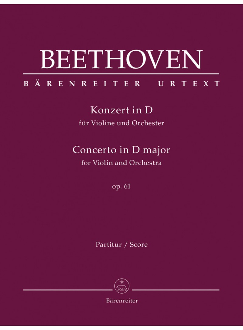Concerto for Violin op. 61