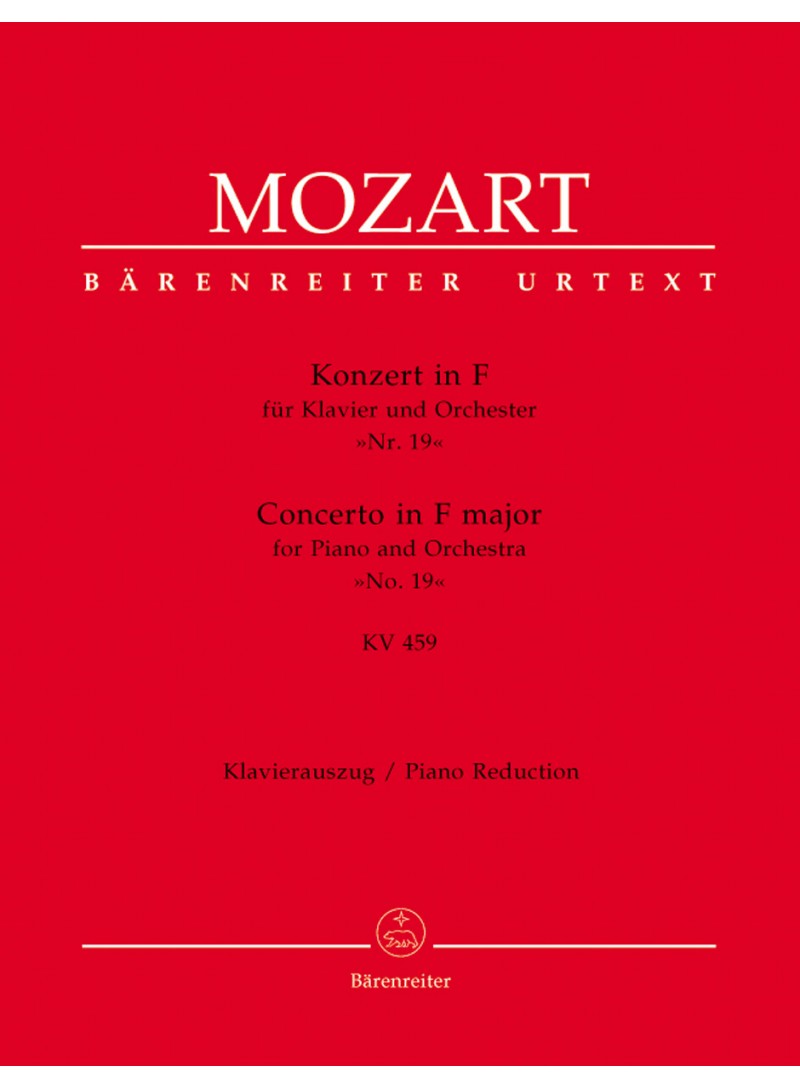 Concerto for Piano and Orchestra K 459