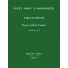 Two sonatas for bassoon op 50 nr 1/2