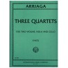 Three quartets 2 VLN, VLA and VLC