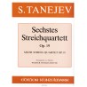 Sechstes streichquartett op 19