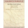 Oeuvres pour orgue