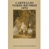 Carteggio Verdi-Ricordi 1892