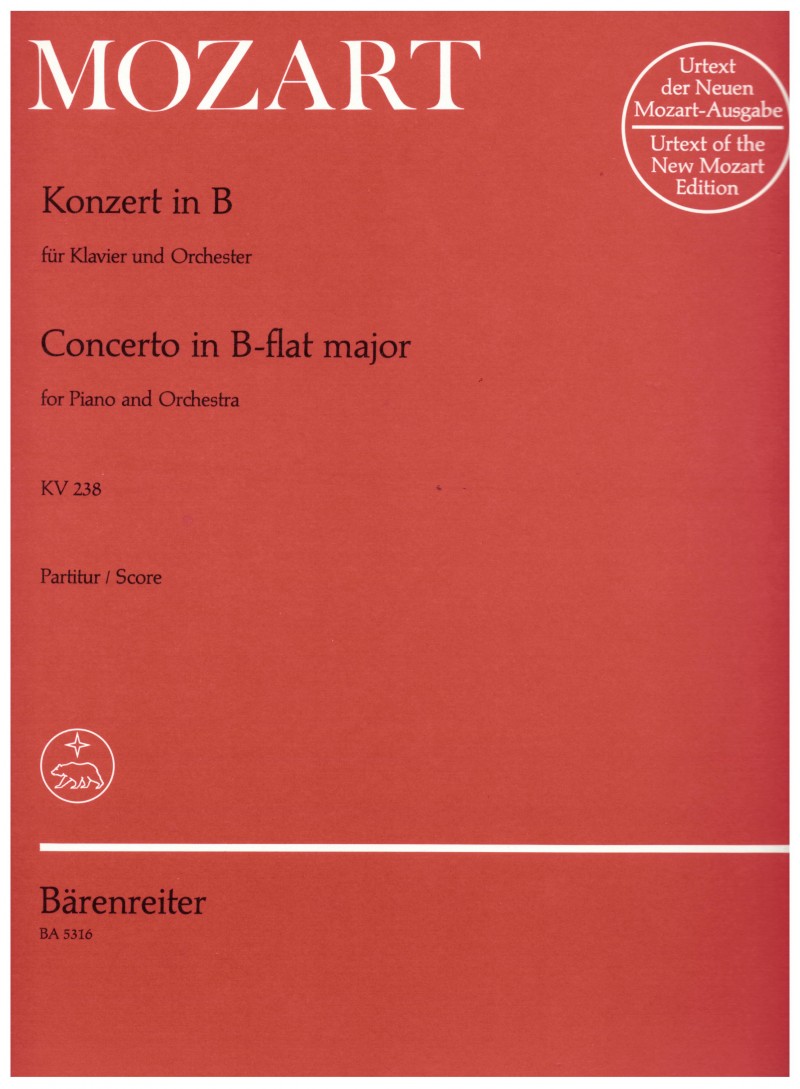 Concerto for Piano no. 6 K238