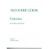 Fantasias for clarinet and piano