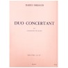 Duo concertant pour clarinette et piano