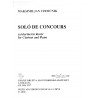 Solo de concours for clarinet and piano