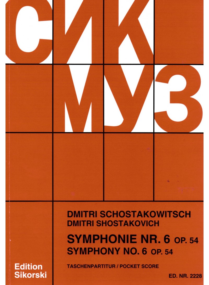 Symphonie n 6 op 54