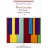 Three Studies op. 65