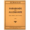 Sarabande and allemande