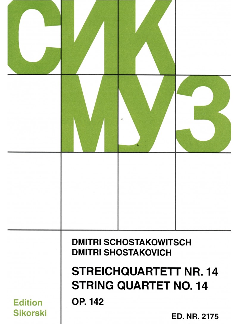 Streichquartett Nr. 14 op. 142