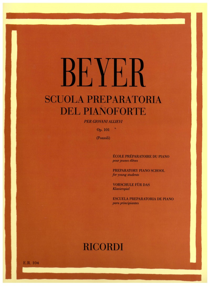 Scuola preparatoria del piano Op. 101
