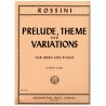 Prelude, theme and variations