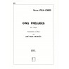 Cinq Preludes n. 1