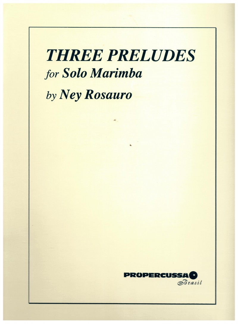 Three preludes for solo marimba