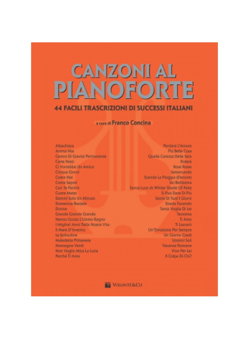 Canzoni al pianoforte Vol. 1