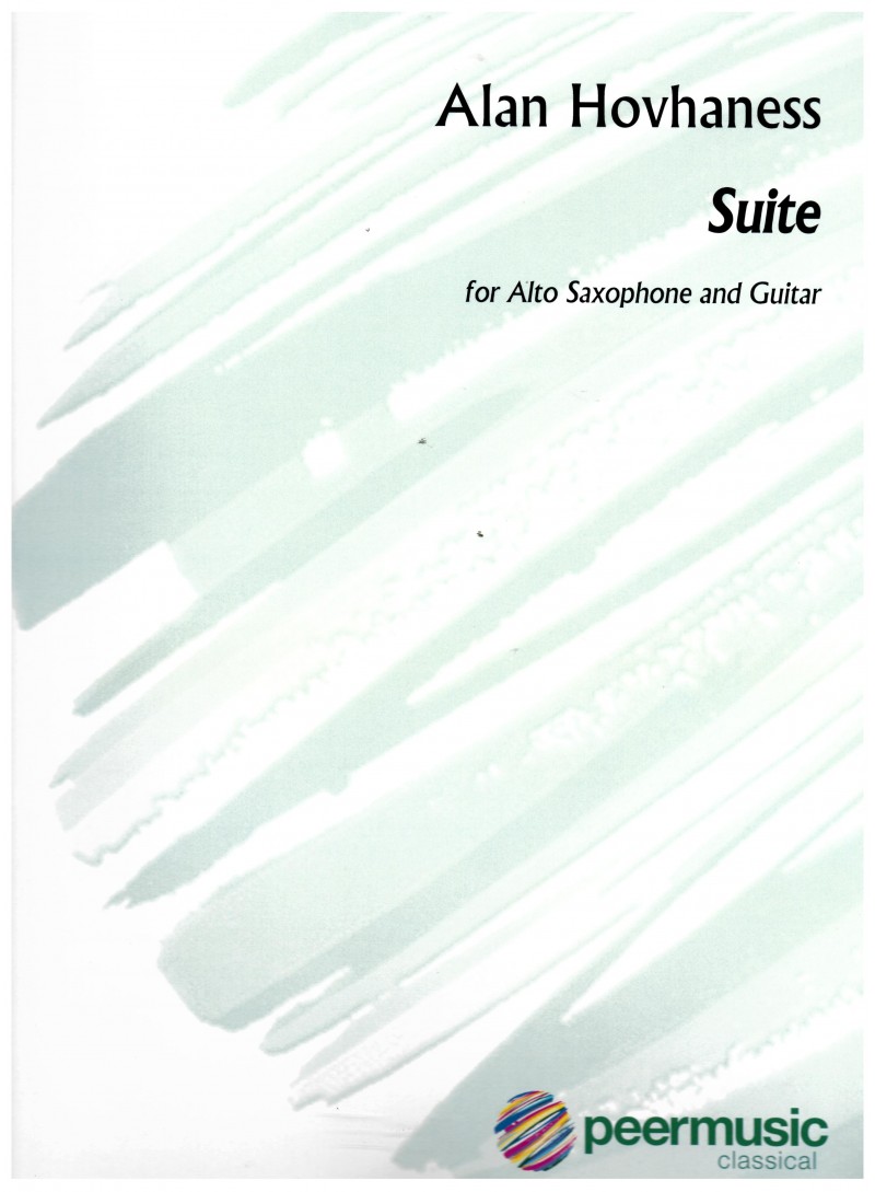 Suite op.291 for alto saxophone & guitar