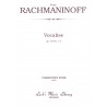 Vocalise in e, Op. 34, No. 14