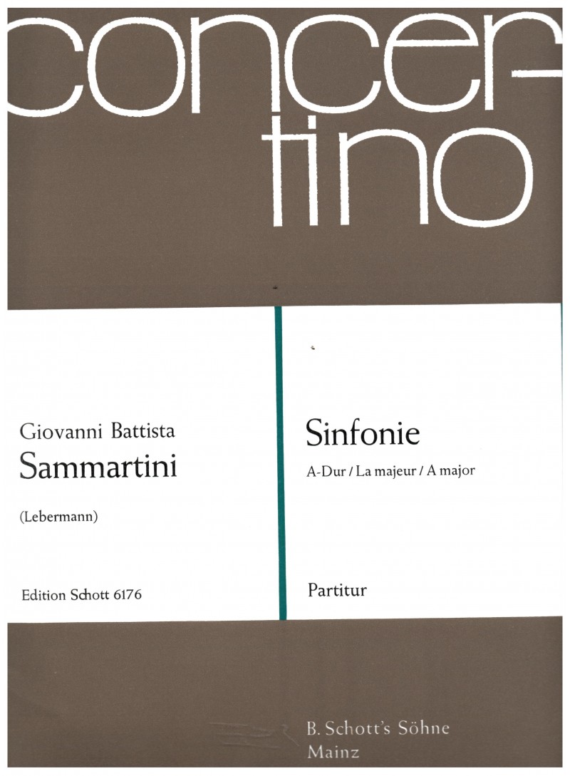 Sinfonia A Major J-C 62
