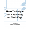 Piano Technique-Exercise on black keys