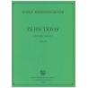 Zehn Trios, op.49