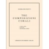 Tre composizioni corali 1942-43