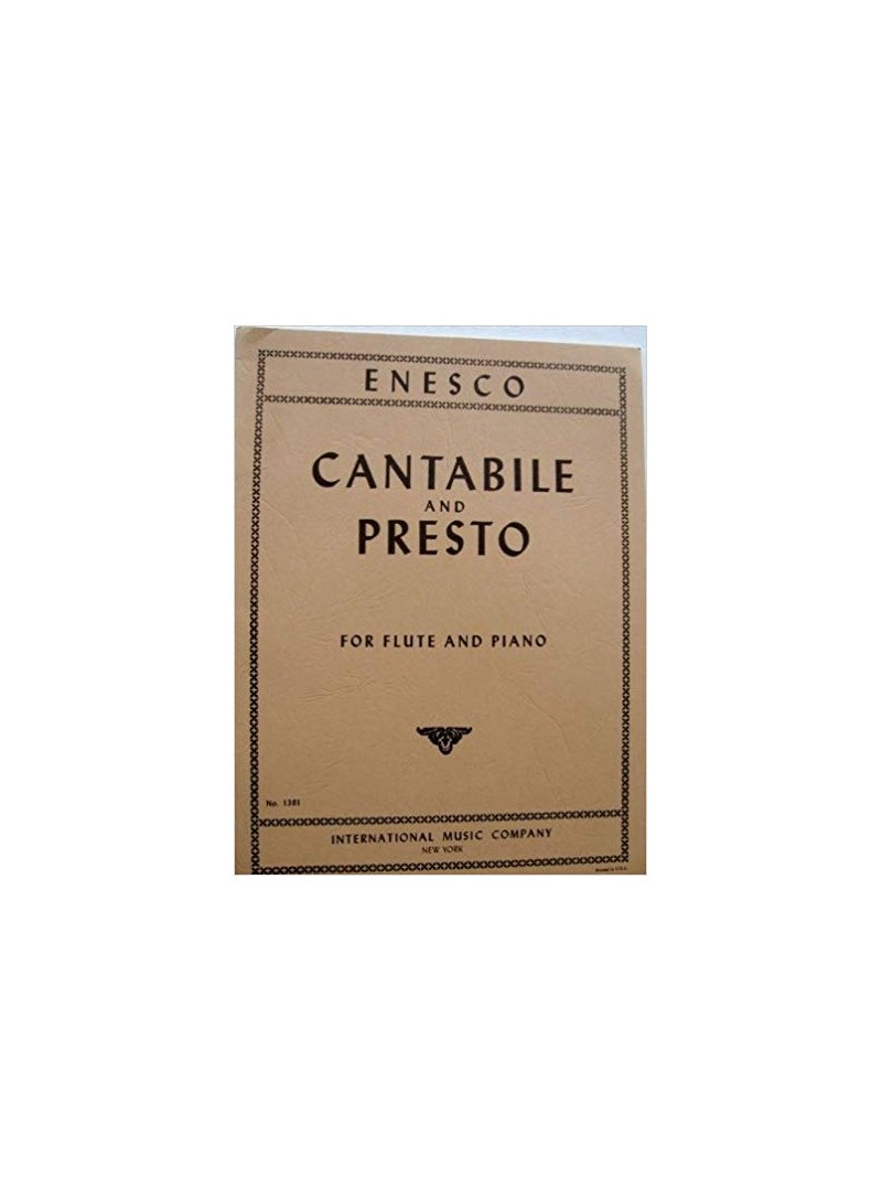 Cantabile and presto