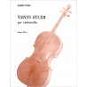 Venti studi per violoncello primo libro