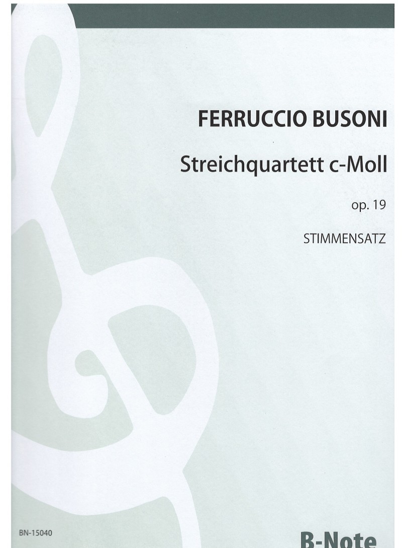Streichquartett c-Moll op.19
