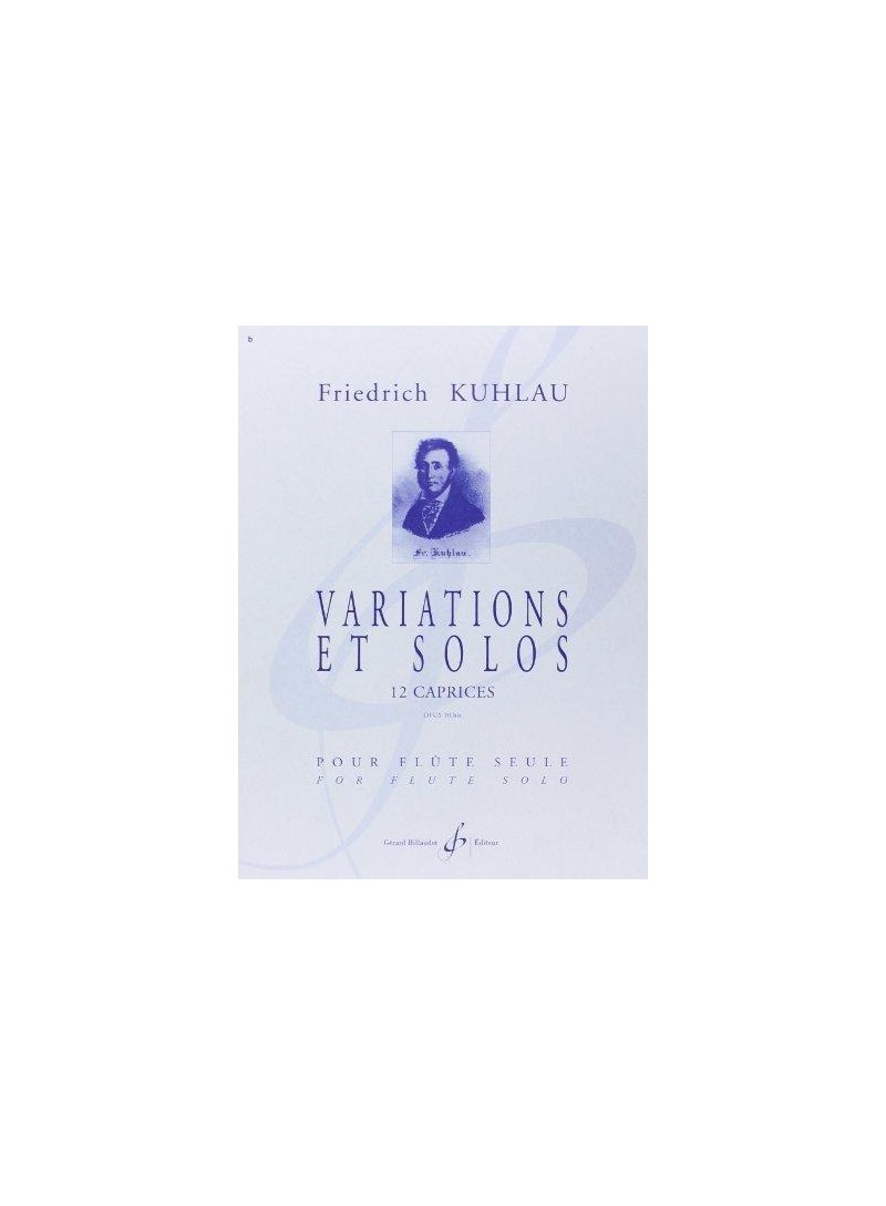 Variations et 12 Solo Caprices op 10