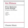 Five Hebrew Love Songs - Partitura