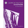 Learn As You Play Alto Saxophone