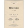 Bourree Piano 4 Mains