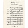 Minuetto per quintetto d'archi op. 13/5