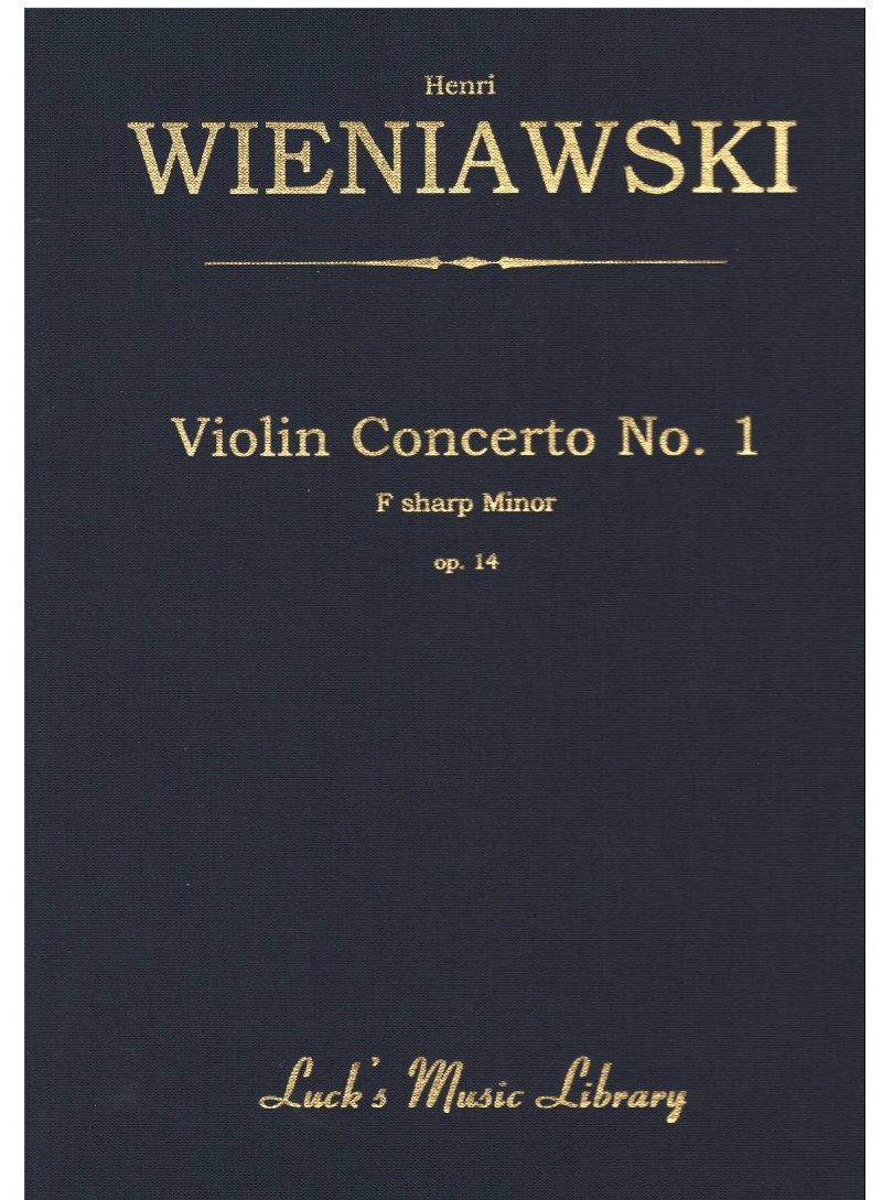 Violin Concerto No. 1 in f iesis, Op. 14