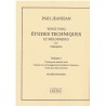 25 etudes techniques et melodiqu pour CL