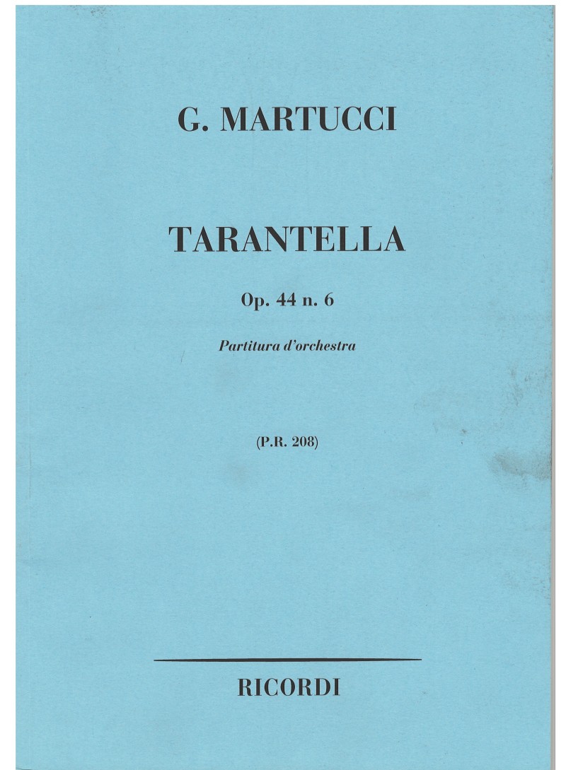 Tarantella Op. 44 n. 6