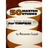 50 Master Etudes for Timpani