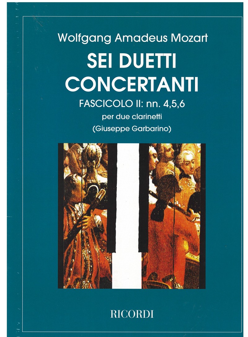 6 Duetti concertanti vol. 2 (nn. 4-5-6)