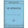 10 Sonatas piano accompaniment only