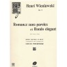 Romance sans paroles Rondo élégant Op 9