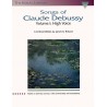 Songs Of Claude Debussy Vol 1 High Voice