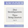 Drei streichquartette op 24