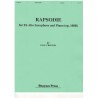 Rapsodie for E-Flat Alto Saxophone & Pf