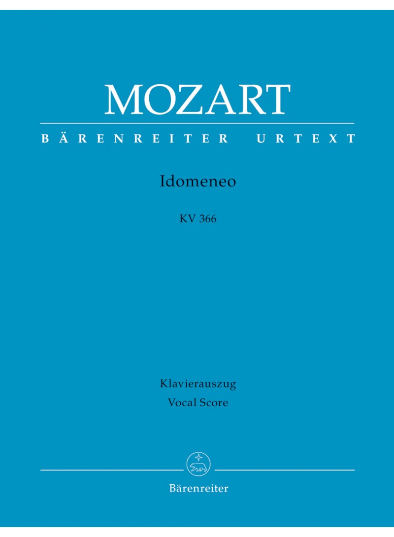 Idomeneo KV. 366 - vocal score