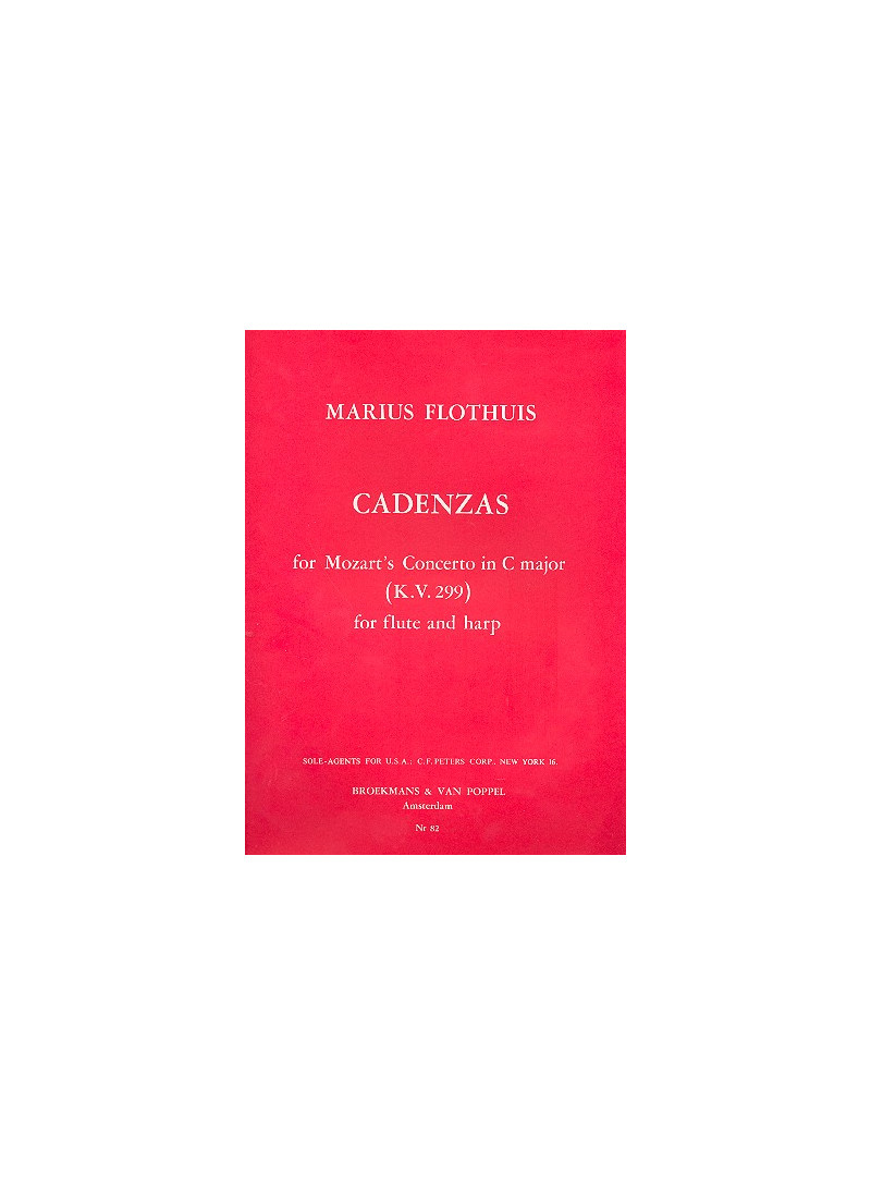 Cadenzas for Mozart's Concerto KV299