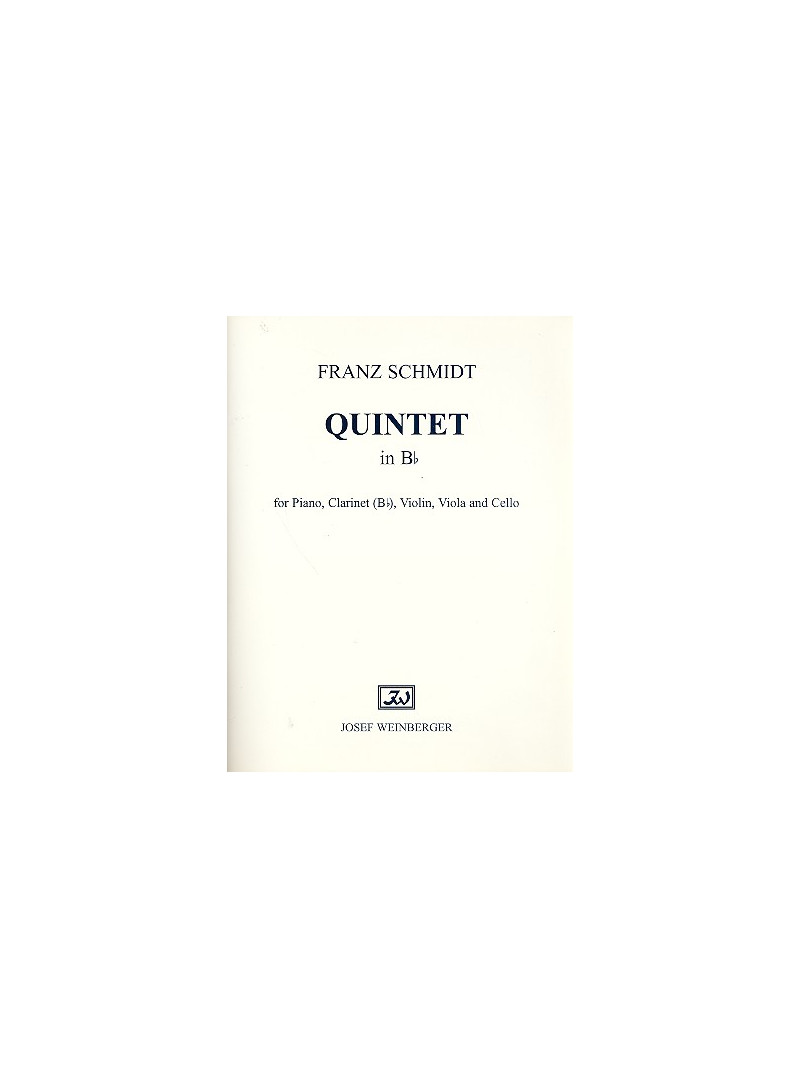 Quintett B-Dur fur Klavier,