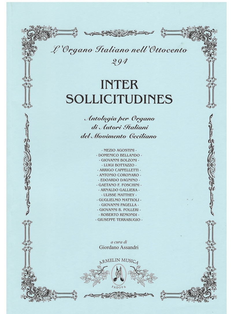 Inter Sollicitudines - Antologia per org