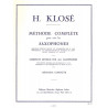 Methode complète de saxophone